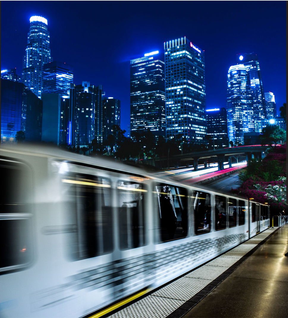 la metro at nght